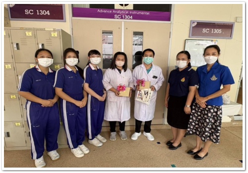 สว.พย เข้าร่วมทำโครงงานวิทยาศาสตร์ ณ ภาควิชาเคมี คณะวิทยาศาสตร์มหาวิทยาลัยพะเยา